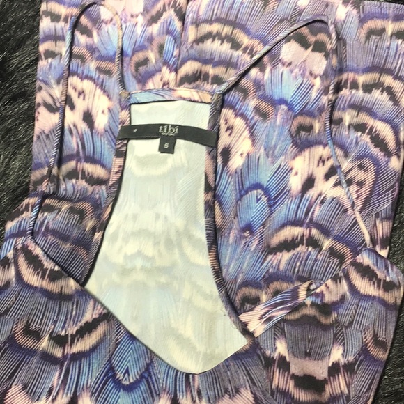 TIBI NY Purple Print Tank - Picture 4 of 6